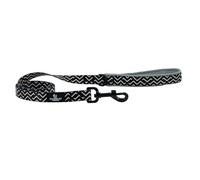 Ancol Soho Pet Collection Zigzag Lead - Comfortable 100% Recycled Fabric Pet Accessory - Dog Puppy Padded Handle Walking Leash