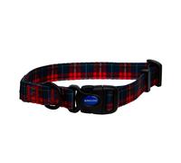 Ancol Soho Round Dog Collar Tartan Patterned - 100% Recycled Fabric Co