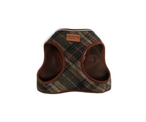 Ancol Step In Harness for Dog Heritage Puppy Country Check Herringbone Anti-Pull