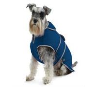 Ancol Stormguard Fleece Lined Coat Dog Medium Blue