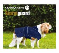 Ancol Stormguard Coat Navy - Small/Medium