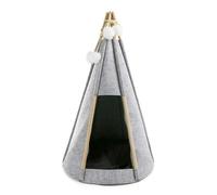 Ancol Tepee Pet Bed - Comfortable Indoor Dog Pad with Removable Cushion - Cosy Cat Puppy Mat Sleeping Place