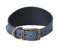 Ancol Timberwolf Greyhound Dog Collar - Blue - Size: Medium