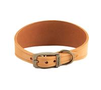 Ancol Timberwolf Greyhound Dog Collar - Tan - Size: Medium