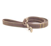 Ancol Leather Dog Leads - Sable Lead - 100cm