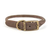 Ancol Timberwolf Round Dog Collar - Sable - 35-43cm