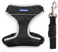 Ancol Travel and Exercise Dog Harness Black S 37-58 cm