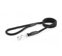 Ancol Trigger Hook Rope Dog Lead (1.07M X 10mm - 30Kg) (Black)
