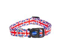 Ancol Union Jack Patterned Collar Made In UK Size 1-2 fits neck size 20-30cm