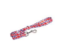 Ancol Union Jack Patterned Dog Lead 100 x 1.9cm Max 50kg Made In UK from Recycled Webbing