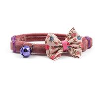 Ancol Vintage Bow Safety Cat Collar, Pink