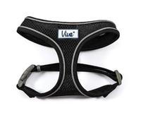 Comfort Mesh Dog Harness Black Extra Small 28-40cm