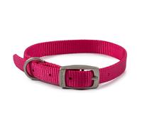 Ancol Viva Buckle Dog Collar - Pink - Size: Large