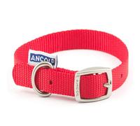 Ancol Dog Collar Viva - Red Nylon - Size 1 (20-26 cm)