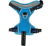 Ancol Viva Dog Travel Harness - Secure, Comfortable & Reflective Design-Blk,Red