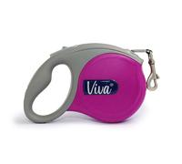Ancol Viva Extendable Lead Tape - Purple - Size: Medium