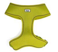 Ancol Viva Lightweight Breathable Comfort Mesh Dog Harness in Lime - Reflective Air Mesh Harness with Adjustable Fit - Large 53-74cm