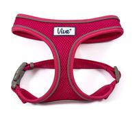 Ancol Dog Harness Viva – Lightweight Breathable Comfort Mesh – Pink, Size Small (Girth 34–45 cm)