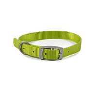 Ancol Viva Lightweight Buckle Collar Lime, Size 1 to fit 20-26 cm, Weather Proof