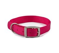 Heritage Nylon Collar Raspberry 25mm X39-48cm Sz 5