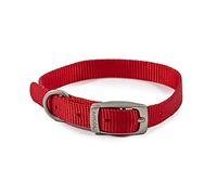 Heritage Nylon Collar Red 12mm X26-31cm Sz2