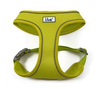 Ancol Viva Lightweight Breathable Comfort Mesh Dog Harness in Lime - Reflective Air Mesh Harness with Adjustable Fit - Large 53-74cm