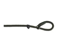 Ancol Viva Nylon Rope Slip Lead Black 12mm X 1.2M
