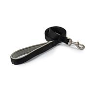 Ancol Viva Padded Snap Lead Blck 25mm