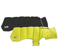 Ancol Viva Dog Coat Reversible Black/Hi-Vis - Extra Large - 60cm