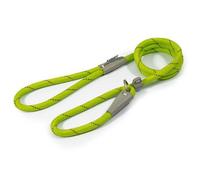 Ancol Viva Rope Refl Slip Lead Lime 1cm