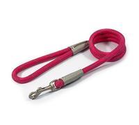 (Pink, 107 x 1.2cm) Ancol Viva Rope Reflective Snap Lead