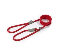 Ancol Viva Rope Slip Leads for Dogs Red - 1.0cm x 120cm