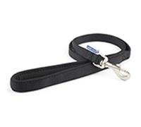 Ancol Viva Soft Touch Padded Snap Lead Black, size 100 x 1.2 cm, Max kg 20 kg, Weather Proof