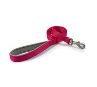 Ancol Viva Soft Touch Padded Snap Dog Lead - Pink - Neoprene Handle Weatherproof Durable Puppy Walking Accessory - 1.8m x 25mm
