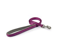 Ancol Viva Soft Touch Padded Snap Lead Purple Size 100 x 1.2 cm, Max kg 20 kg, Weather Proof