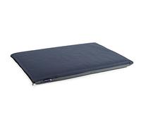 Ancol Waterproof Flat Pad Dog Bed for Small Breeds - Blue Grey - Durable Outdoor Garden Kennel Pet Sleeping Mat - 61 x 46cm
