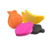 Ancol Wooden Gnaw Toy - Size: 4 Pack - Treats for Small Pets