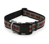 Ancol Viva Padded Soft Touch Weatherproof Walking Pink Buckle Collar Pet Accessory 50-59 cm, Size 7