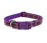 Ancol Pink Woof Dog Collar, 45-70 cm