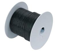 Ancor 106002 Marine Grade Electrical Primary Tinned Copper Boat Wiring (12-Gauge, Black, 25-Feet)