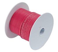 Ancor 108802 Marine Grade Electrical Primary Tinned Copper Boat Wiring (10-Gauge, Red, 25-Feet)