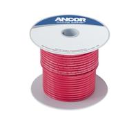 Ancor 180803 Tinned Copper Wire, 18 AWG (0.8mm2), Red - 35ft
