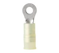 Ancor 220223 Marine Grade Electrical Nylon Insulated Double Crip Funnel Entry Ring Terminals with Insulation Grip (12 to 10-Gauge, Size 10 Screw, 100-Pack)