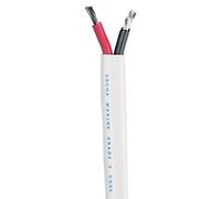 Ancor Marine Grade Products 121910 Duplex Cable, 18/2 AWG (2 x 0.8mm2), Flat - 100ft,Black/Red