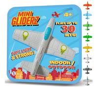 ANCORY Foam Glider Planes for Kids - Airplane Toy Flying Gliders 30m Range - Water Floating Lightweight Outdoor Toys (Grey)