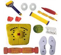 ANCS Accupressure tools kit foot massager full body massage & relief roller acupressure mat for feet