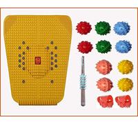 ANCS Acupressur foot mat, sujok ball, sujok jimmy, acupressure thumb pressure combo set
