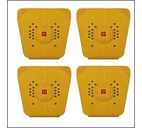 Ancs Acupressure foot mat 4pc for back pain knee pain saitica pain remove giftable mats -(4pc Mats)