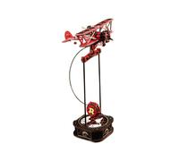 Ancsttu 3D Puzzles for Adults, Interactive Balancing Wooden, Retro Swing Model Craft Puzzle Set, for Home Office School Study Education Entertainment Holiday Birthday Christmas