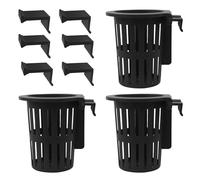 Ancsttu Aquarium Plant Holder,Fish Tank Planter with Hook And Suction Cup - Aquatic Accessories for Indoor Terrarium Paludarium Shrimp Pond Cultivation Gardening